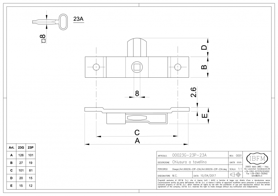 "DISEGNO TECNICO"