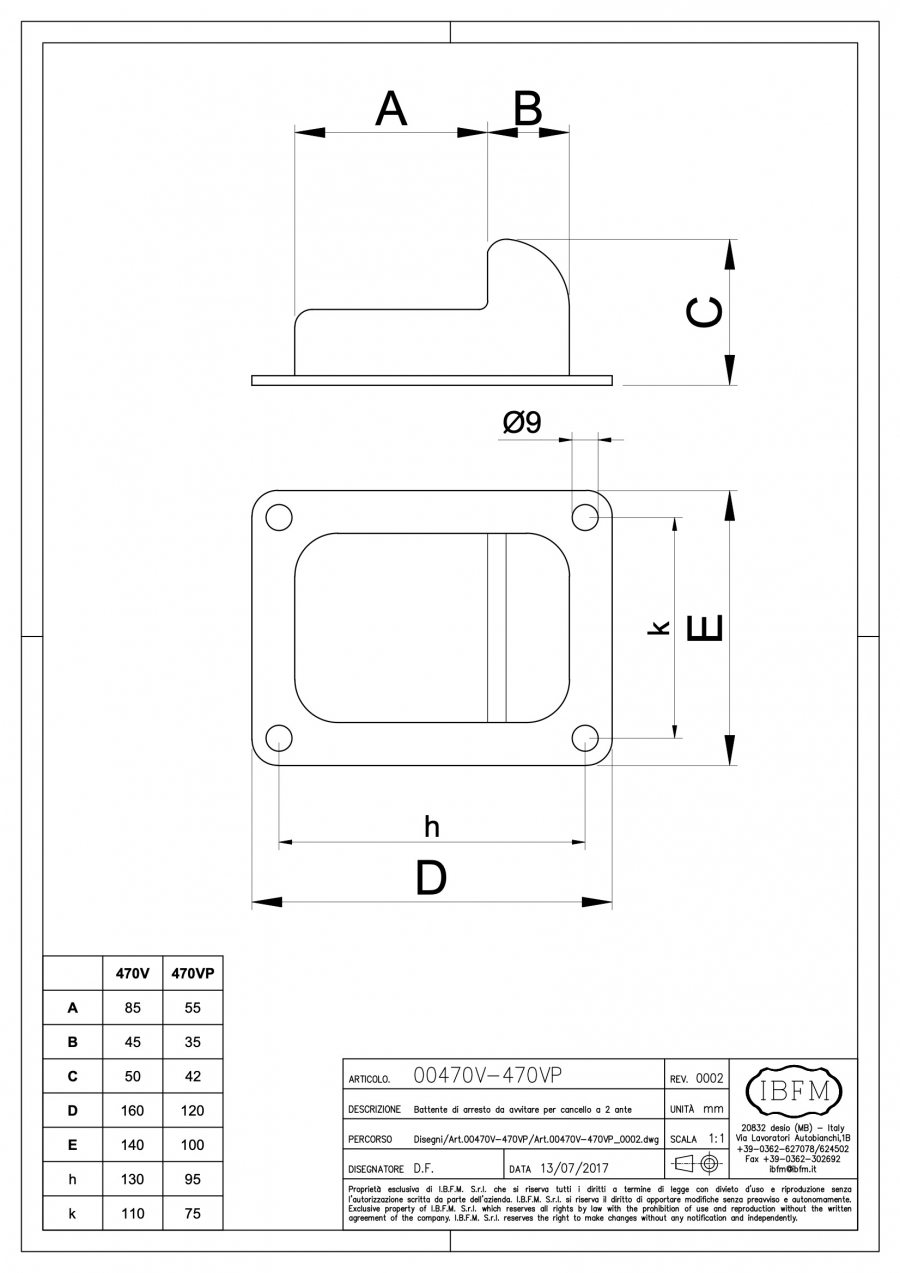 "DISEGNO TECNICO"