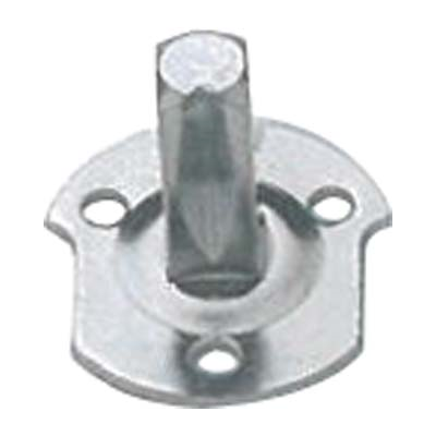 GHIDINI PIASTRA CON QUADRO PIENO FISSO PER POMOLO 8X30mm