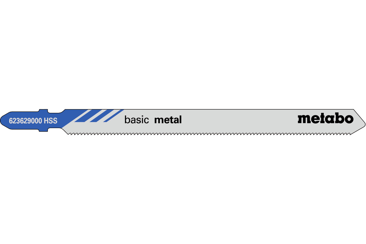 METABO "BASIC METAL" 5 LAME PER SEGHETTO ALTERNATIVO PER METALLO