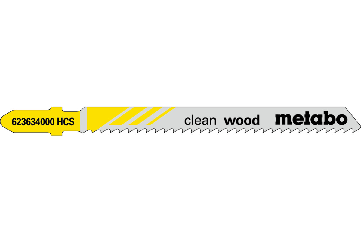 METABO "CLEAN WOOD" 5 LAME PER SEGHETTO ALTERNATIVO PER LEGNO