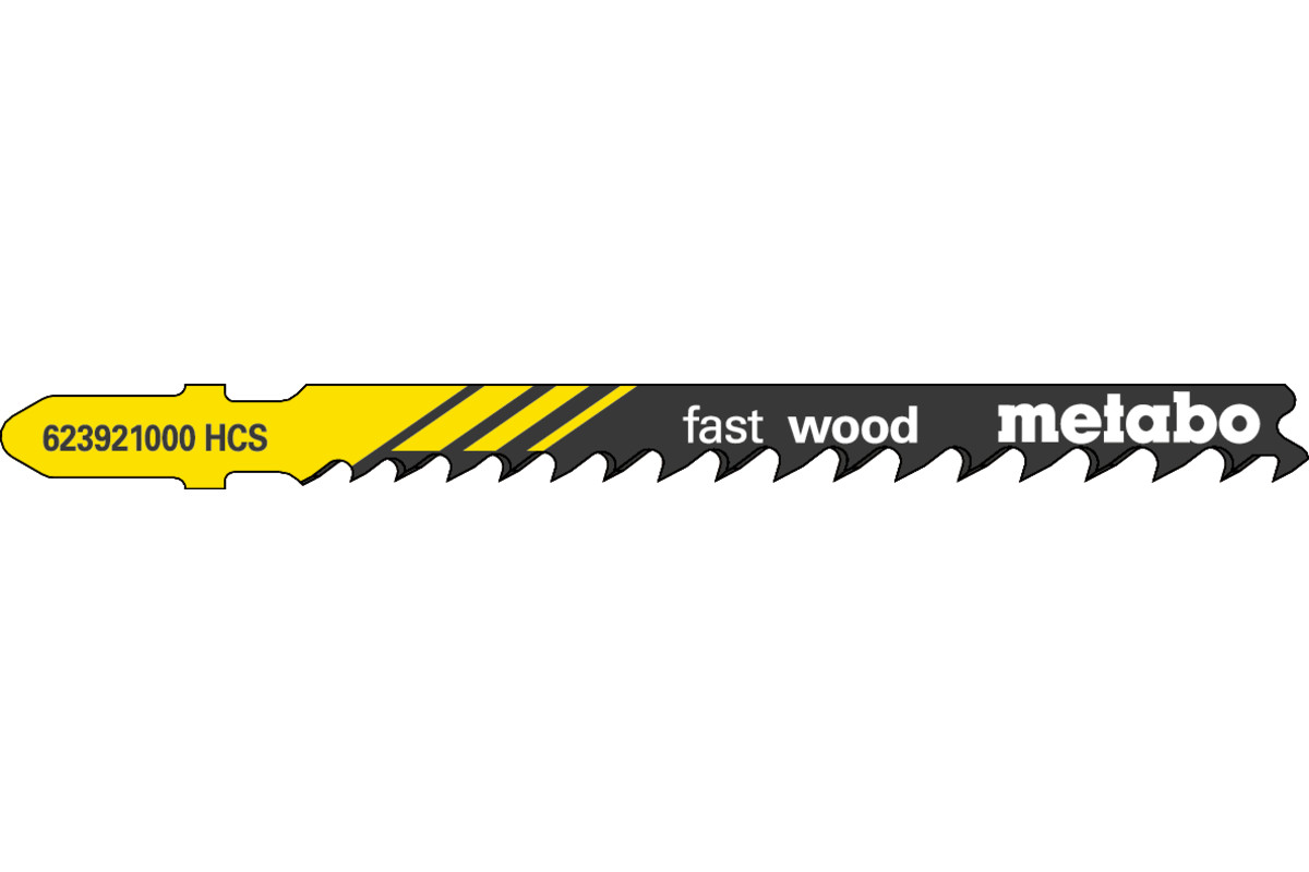 METABO "FAST WOOD" 5 LAME PER SEGHETTO ALTERNATIVO PER LEGNO
