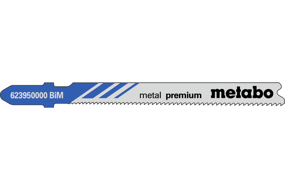 METABO "METAL PREMIUM" 5 LAME PER SEGHETTO ALTERNATIVO PER METALLO