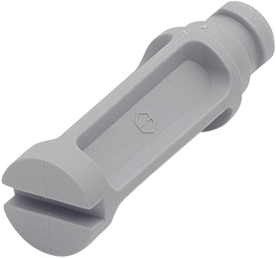 HOPPE "SK 15" BOTTONE SCANALATO PER WC DI CHIUSURA PER HCS