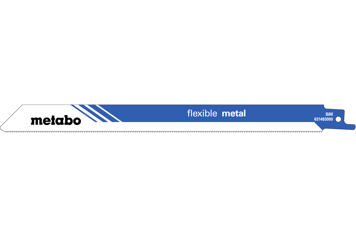 METABO "FLEXIBLE METAL" 5 LAME PER SEGHE DIRITTE