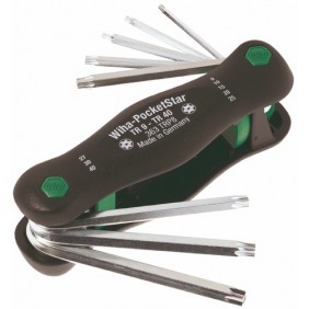 WIHA SET DA 8 PEZZI CHIAVI TORX PIEGHEVOLI