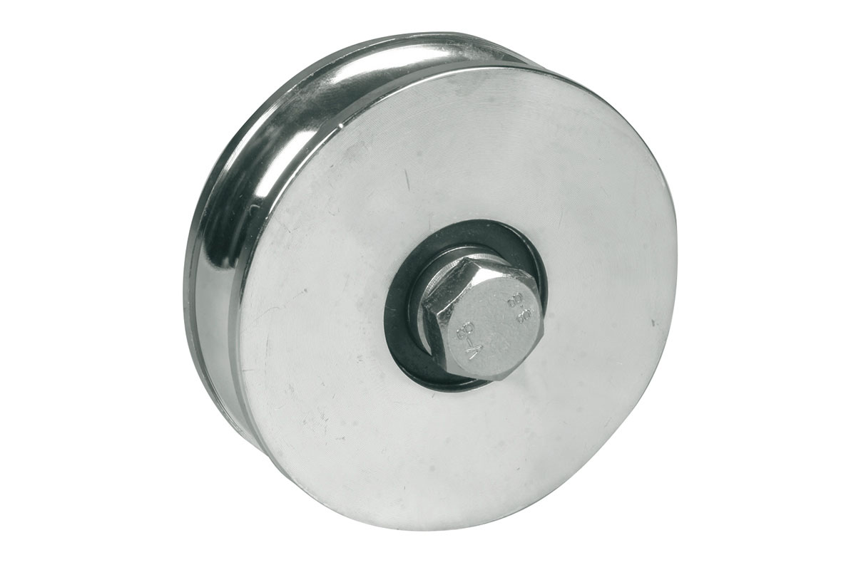 IBFM RUOTA CON SUPPORTO INTERNO A 1 CUSCINETTO GOLA TONDA Ø 20mm
