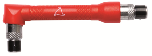 KRINO CHIAVE A 90° PORTAINSERTI MAGNETICO 1/4"C CON SFERA DI TENUTA