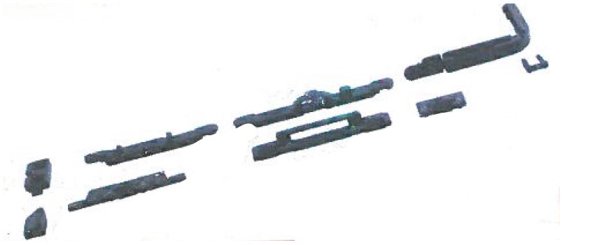 METALKARD MECCANISMO BASE PER ANTA RIBALTA 150 Kg MANOVRA CREMONESE