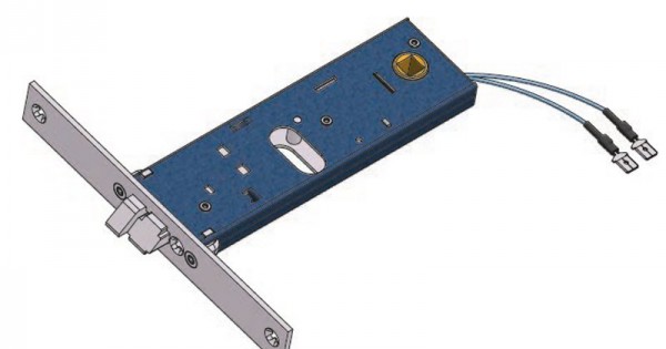 OMEC SERRATURA ELETTRICA SOLO SCROCCO PER CILINDRO OVALE