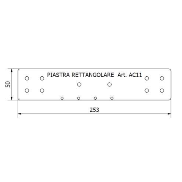 OMV PIASTRA DI MONTAGGIO PER GTS48