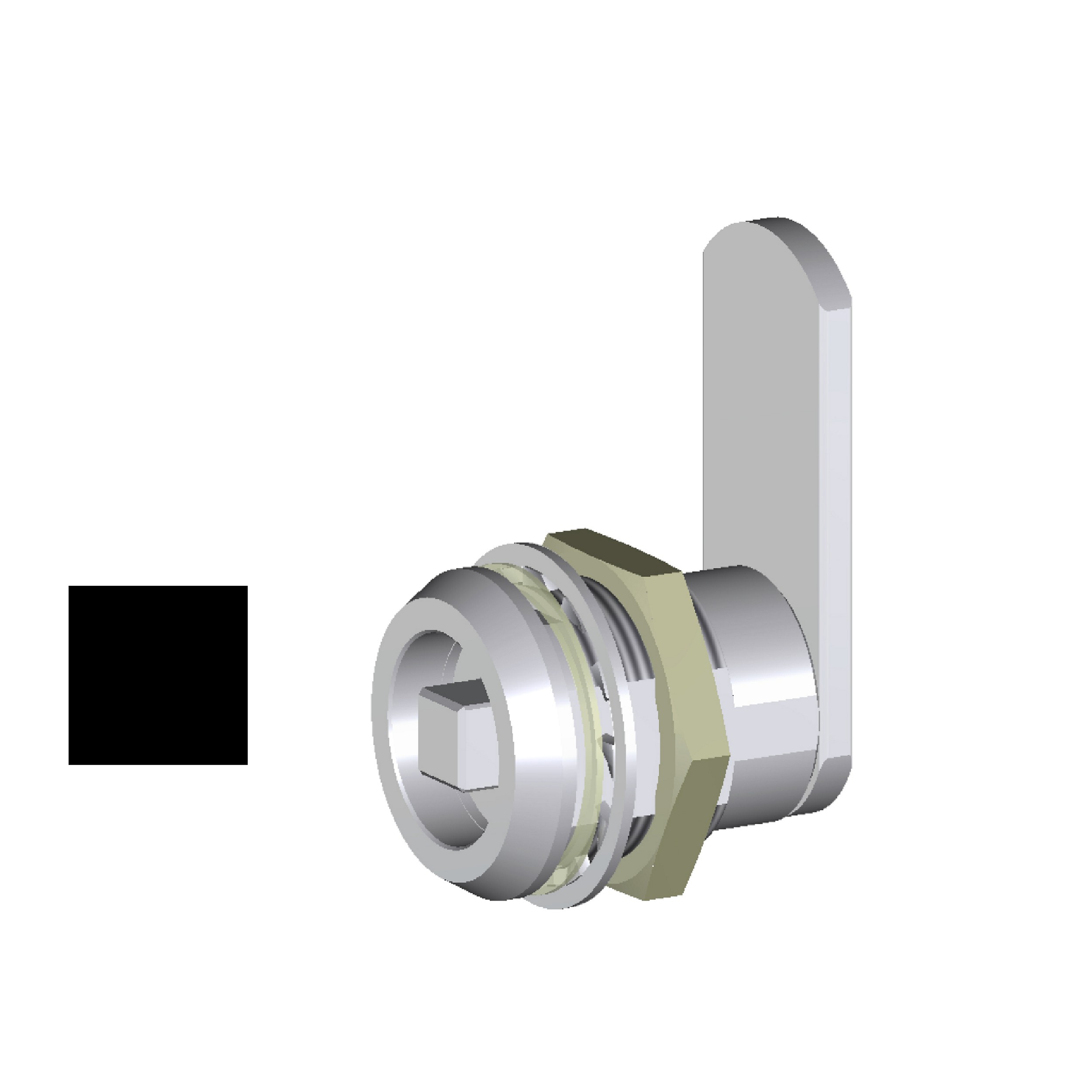 GIUSSANI CILINDRO BOX QUADRATO 7X20mm
